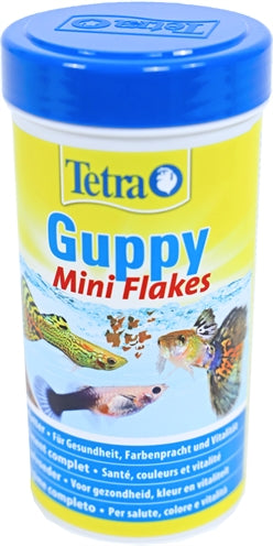 Tetra guppy visvoer vlokken