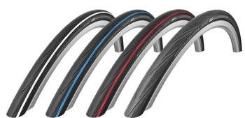 Pneu Schwalbe Lugano 2 K-Guard 28 x 1.00 25-622 - noir avec bandes blanches