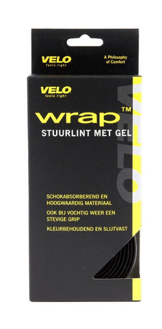 Stuurlint Velo zwart bike ribbon