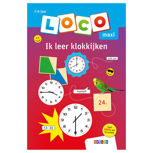 Maxi Loco - ik leer klokkijken (7-9 jaar)