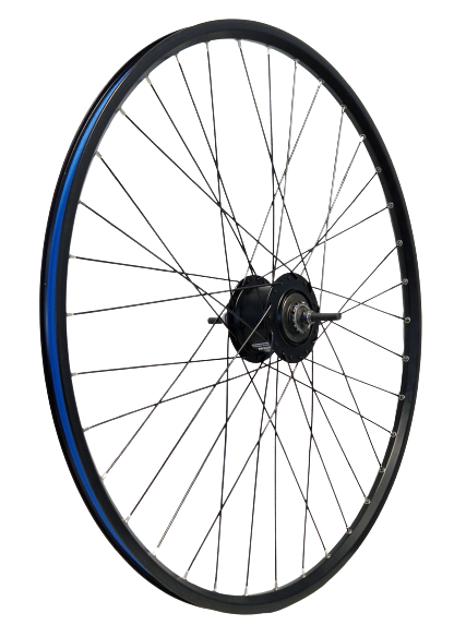 Kgz achterwiel 28inch (622) velg zw spaak zw nexus7 rb zwart