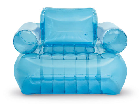 Intex Opblaasbare fauteuil blauw
