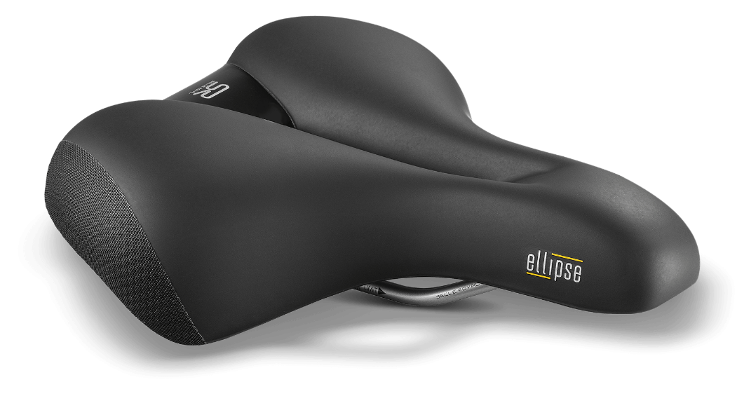 Selle royal zadel ellipse relaxed zwart op kaart