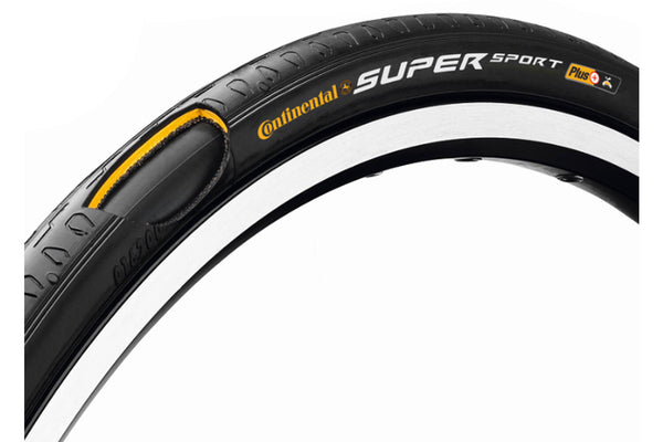 Continental Super Sport Plus Racefietsband 700x25C Draadband Zwart