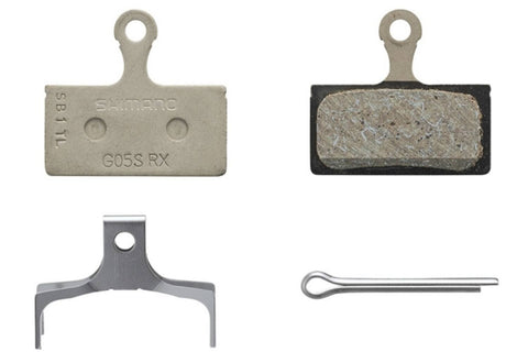 Plaquettes de frein à disque Shimano G05S-RX Résine