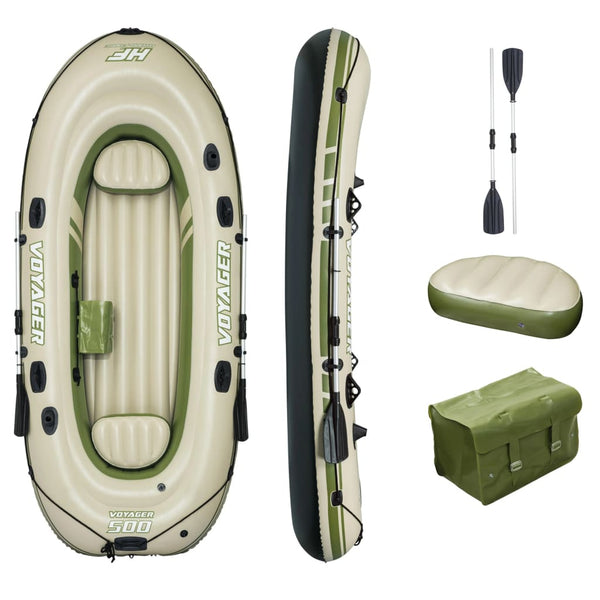 Bestway Hydro force boot Voyager 500 set groen