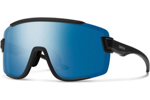 Smith - bril wildcat matte black chromapop polarized blue mirror