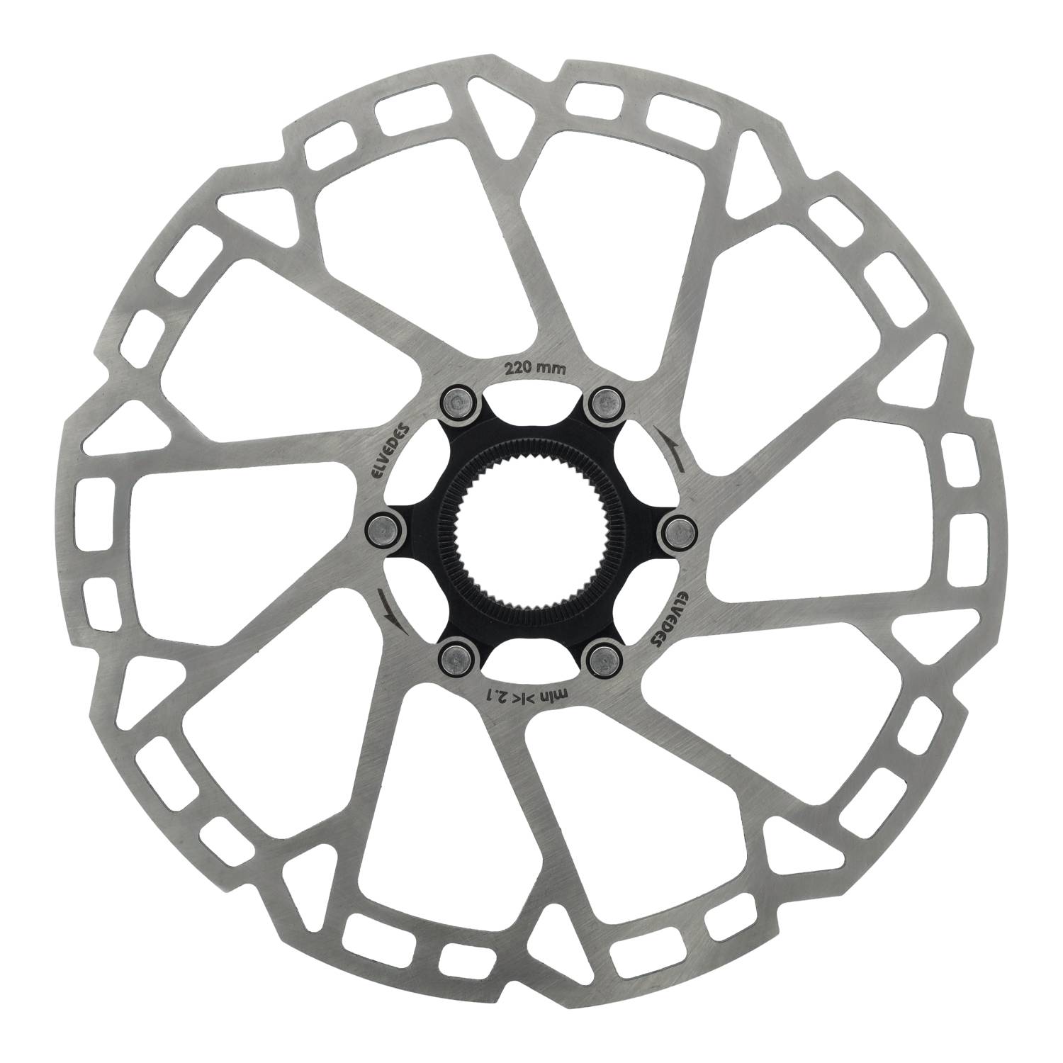 Elvedes remschijf centerlock ø220mm T=2,3mm