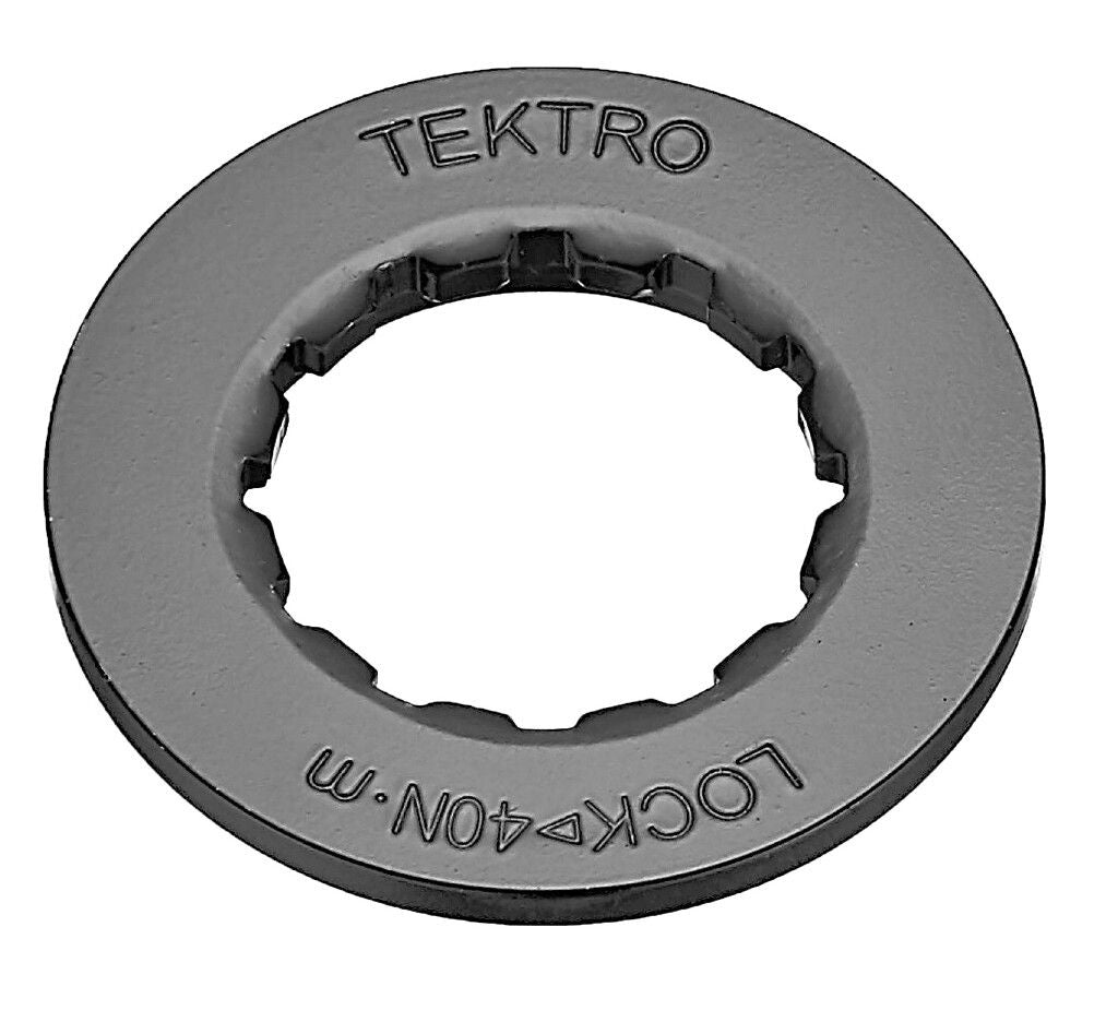 Lockring Tektro voor Centerlock remschijf - steekas ø15-20mm -staal