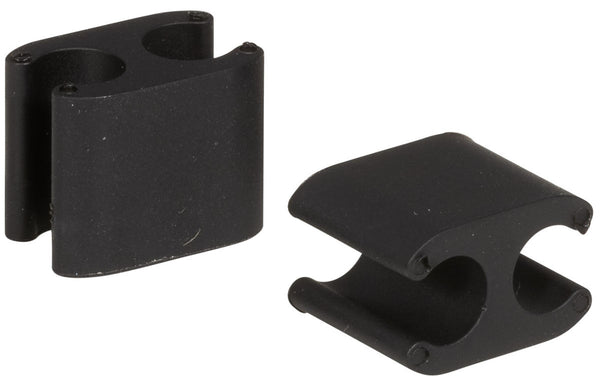 Elvedes Kabelclips Duo PVC voor Di2 5,0 mm + 2,5 mm zwart (50 stuks)