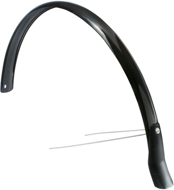 Garde-boue Eurofender 28 51mm noir brillant complet