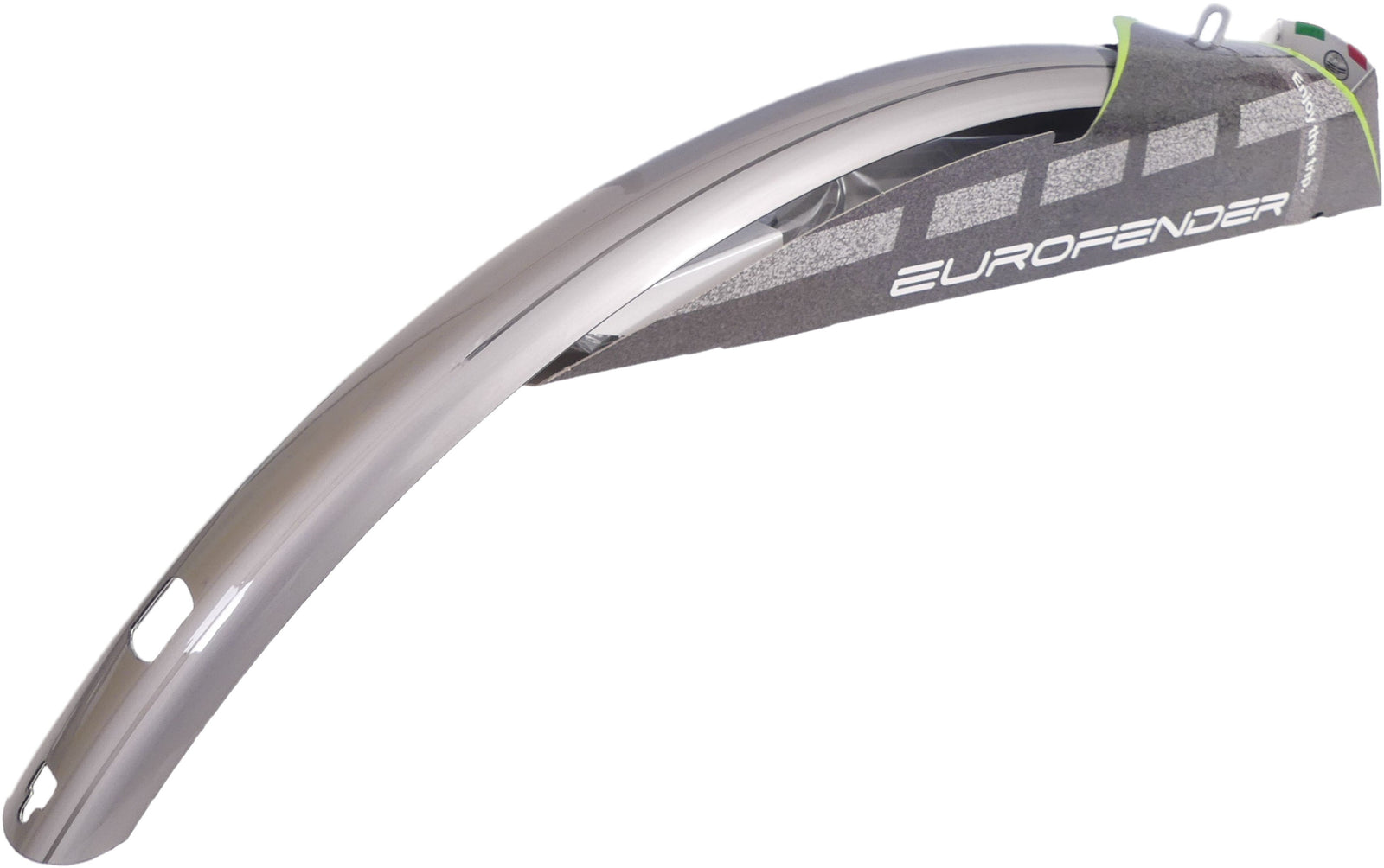 Voorspatbord Eurofender Scatto 28 x 51 mm - smoke titanium