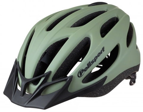 Polisport MTB helm Sport-Flow M 55-57cm mat groen