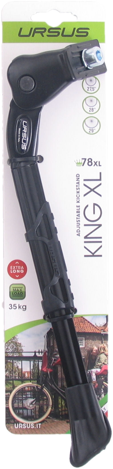 Standard Ursus King XL réglable 27,5-29 - noir