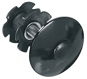 Balhoofdplug Ergotec 1-1 8 - zwart