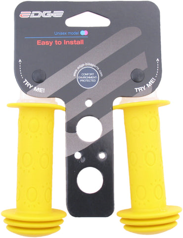 Jeu de poignées Edge Kiddy 96mm - Jaune