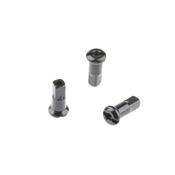 Spaaknippel Alpina 14G - ø4mm M2.6 14mm lang - zwarte messing (144 stuks)