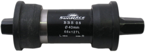 Boîtier de pédalier SunRace k.bearing sans clé BBS08 127 impact 40mm