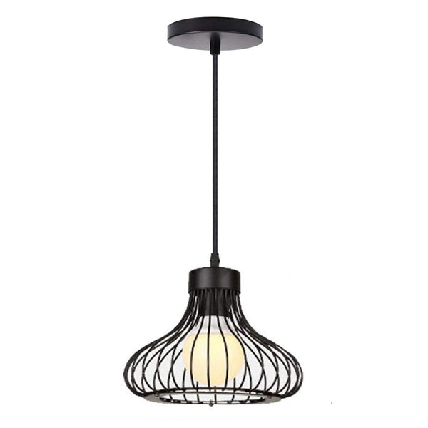 Homestyle Pro Homestyle MK013-B Industriële Hanglamp 23x20 cm Zwart Metaal