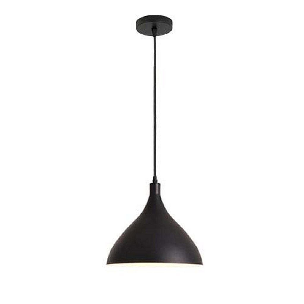 Homestyle Pro Homestyle MK105-GB Industriële Hanglamp 27x24 cm Zwart Goud Metaal