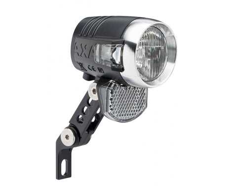 AXA koplamp Blueline 50 lux T steady auto dynamo zwart