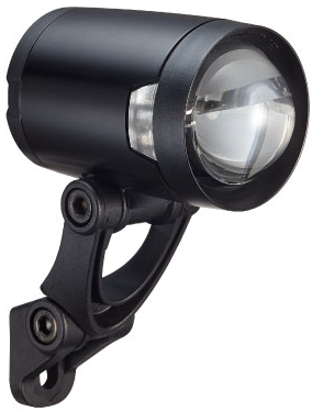 Koplamp Herrmans H-Black Pro dynamo - aan uit functie - met houder - 200 lumen