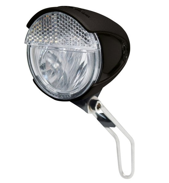 Koplamp Trelock LS583 Bike-i Retro - Zwart - 15-Lux - Dynamomontage