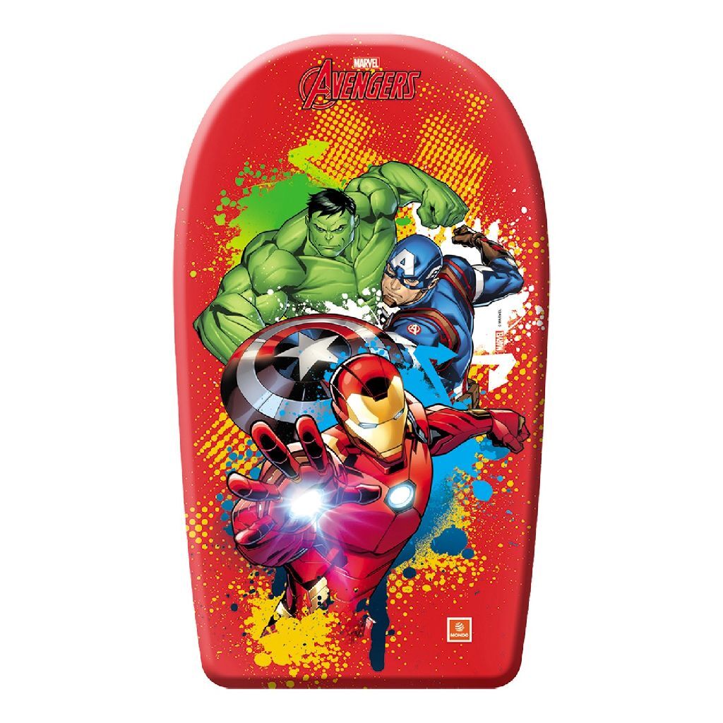 Marvel Avengers Bodyboard 84 cm Rood