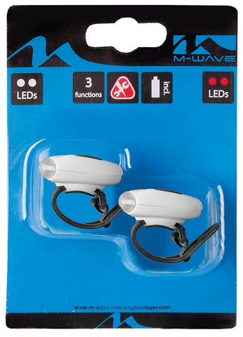 Mini kit d'éclairage LED M-Wave Cobra 3