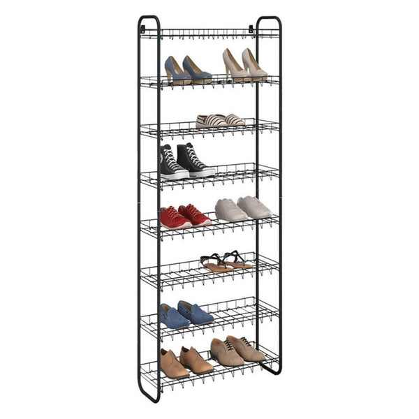 Metaltex Metaltex Shoe Schoenenrek 8 Etages 64x23x165 cm Zwart