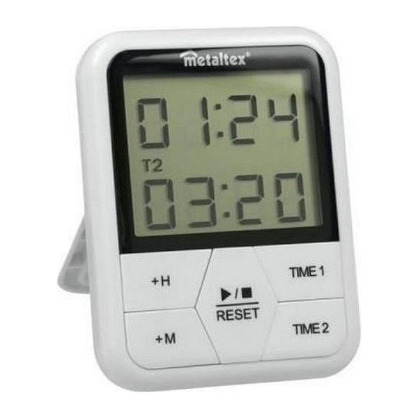 Metaltex Metaltex Digitale Timer 11x8 cm Wit