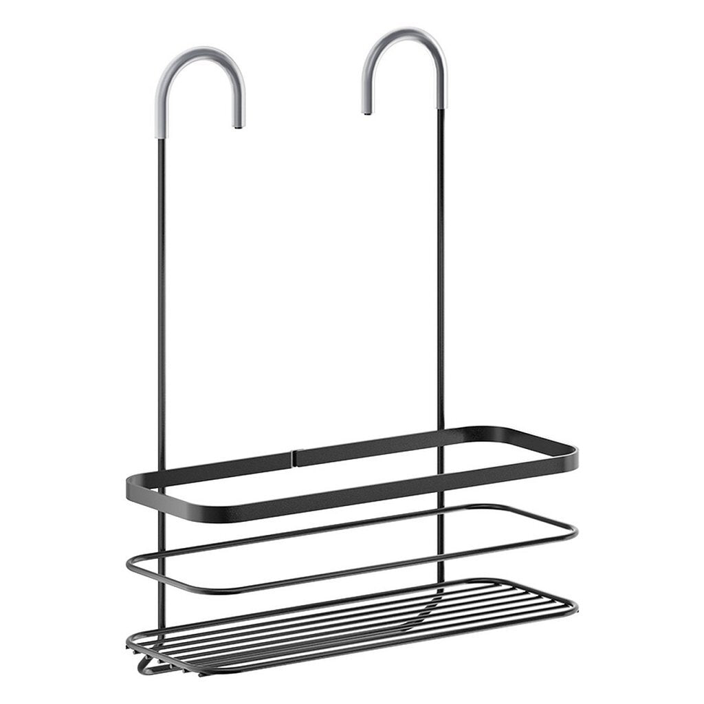 Metaltex Metaltex Doucherek 28x14x38 cm Zwart Metaal