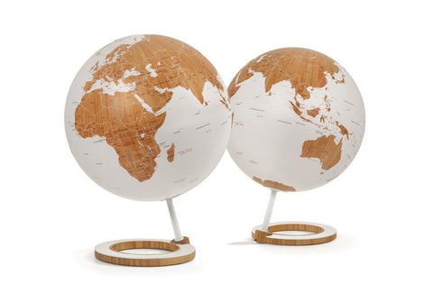 Atmosphere Atmosphere NR-0324BMBM-GB Globe Bamboo 25cm Diameter Bamboe Metaal