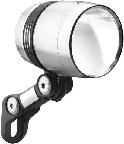 Bumm Lumotec IQ-X koplamp 100 lux naafdynamo zilver