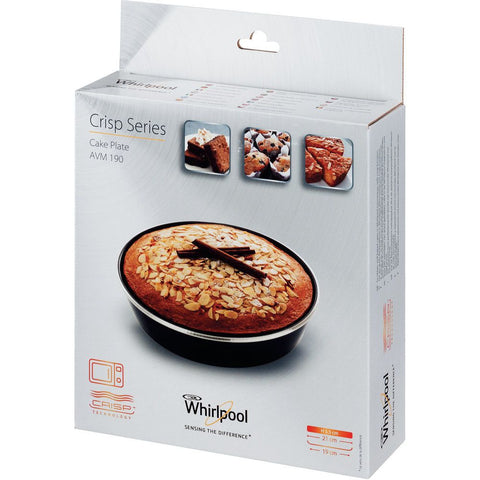 Whirlpool Whirlpool Cake CRISP schaal, (Ø 19 x H 5 cm)