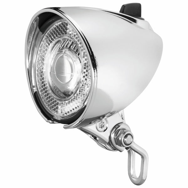 Koplamp Busch und Müller Lumotec Classic N Retro Look 25 Lux - RVS