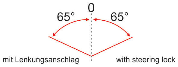 Balhoofdset Ergotec A118AC-ES ahead met 65° stuurblokkade 1 1 8 zonder draad - zwart