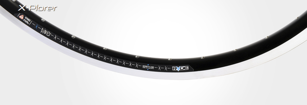 Velg Ryde X-Plorer R 28 622 x 19C aluminium 36 gaats 14G - zwart