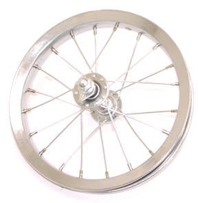 Roue avant 12 1 2*2 1 4 Chrome