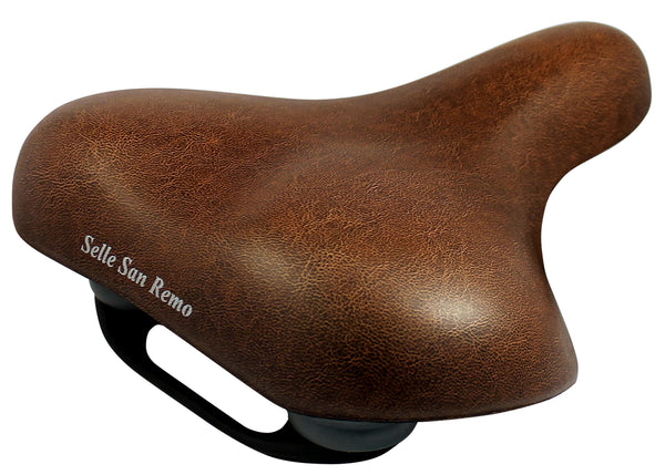 Selles Zadel Vienna city trekking bruin