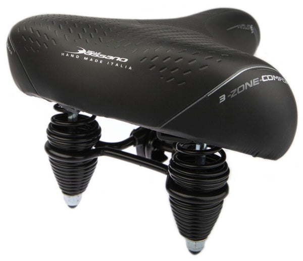 Selle Bassano Zadel Sb XXL cruiser zwart