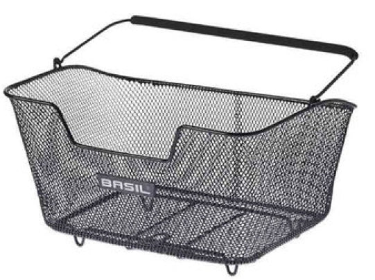 Panier à vélo Basil Base M 43 x 30 x 23 cm - noir