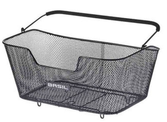 Panier à vélo Basil Base L 48 x 30 x 23 cm - noir