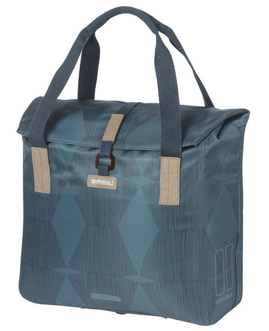 Basil elegance 20-26l blauw 18391 shoppertas estate blue