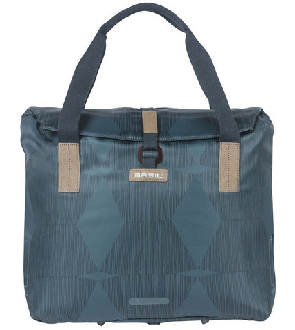 Basil elegance 20-26l blauw 18391 shoppertas estate blue