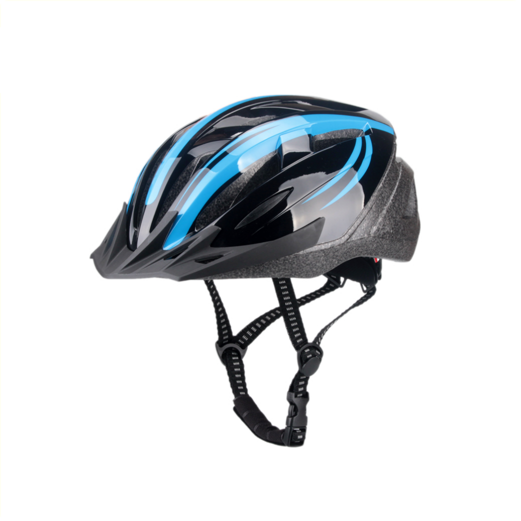 FALKX Helm, maat M 55-58cm blauw zwart. Voldoet aan NEN-EN 1078:2012+A1:2012