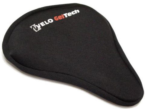 Zadeldek Velo Plush met gel - zwart