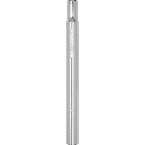 Zadelpen kaars Ergotec Candle ø27.2 mm 300 mm CNC aluminium - zilver