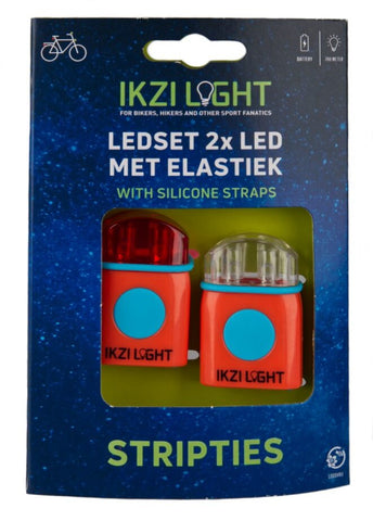 Set d'éclairage IkziLight LED rouge Mini silicone (paquet suspendu)