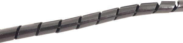 Kabel Framebeschermer spiraal - 8mm 10meter - zwart